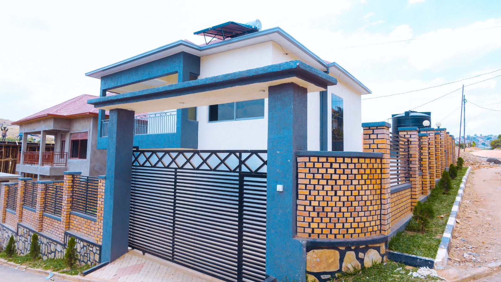 FF 093 Kibagabaga new and nice house for sales with beautiful view and good location in Kigali Rwanda